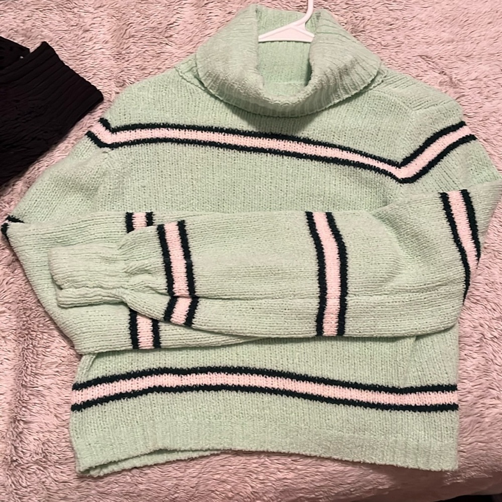 Green sweater